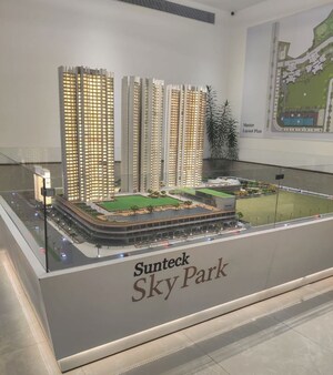 Balcony in 2 BHK Apartment at Sunteck Sky Park, Mira Road – for Sale