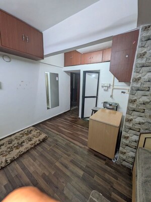Kitchen in 1 RK Apartment at Powai Vihar, Powai – for Rent