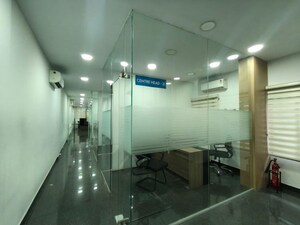 Bathroom in  Office Space at Ravipuram – for Rent