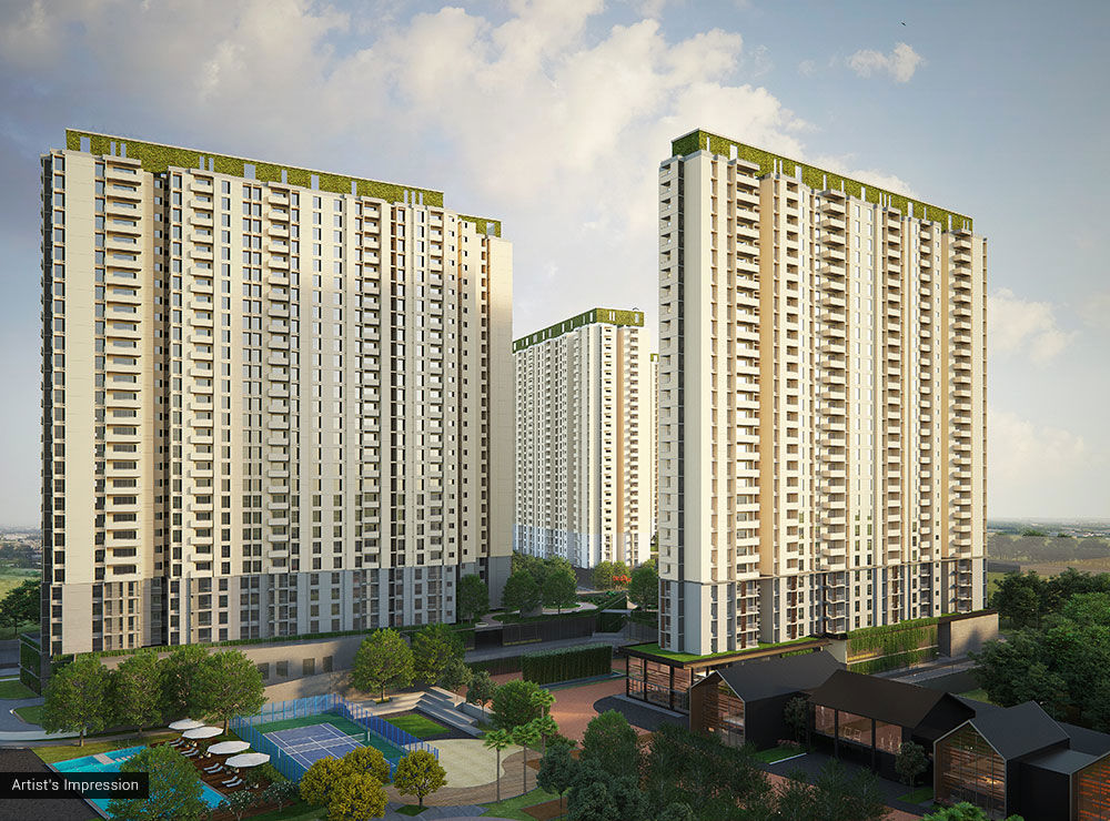 3 BHK 1588 Sq.Ft. Apartment in Assetz Marq Building 3 Tower 6