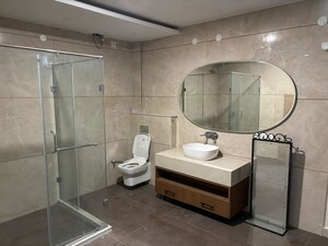 Bathroom in 2 BHK Independent House at Aerocity – for Rent