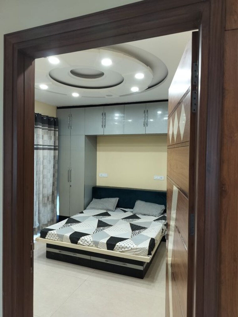 Bedroom, aerocity 2 Bedroom 250 Sq.Ft. Builder Floor In Aerocity Mohali 10464858