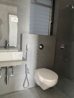 Bathroom in 2 BHK Apartment at Mayfair The View, Vikhroli West – for Rent