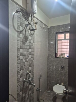 Bathroom in 2 BHK Apartment at Panchasheel Nagar – for Rent