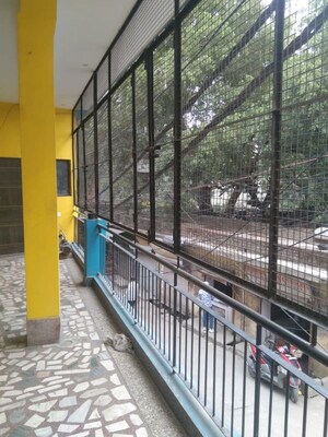 Balcony in 1 BHK Builder Floor at Mehrauli – for Rent