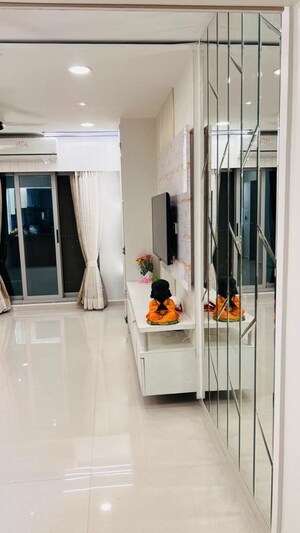 Hall in 2 BHK Apartment at Mayfair The View, Vikhroli West – for Rent
