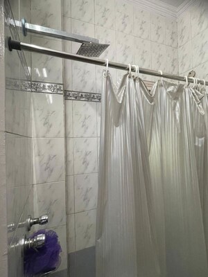 Bathroom in 3 BHK Apartment at Lajpat Nagar – for Rent
