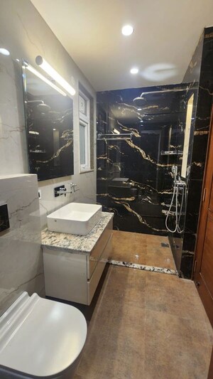 Kitchen in 4 BHK Builder Floor at Sector 15 – for Rent