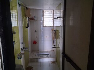 Bathroom in 2 BHK Apartment at Om Balaji Heights, Mira Road – for Rent