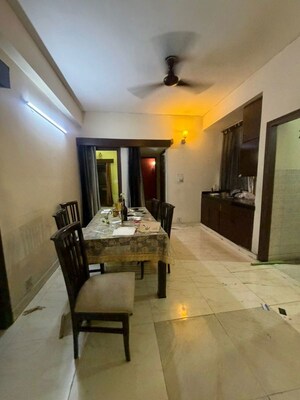 Living Room in 3 BHK Apartment at Hope Apartments, Sector 15 – for Rent