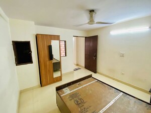 Bedroom in 1 BHK Builder Floor at Khirki Extension – for Rent