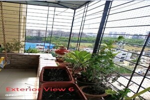 Balcony in 1 BHK Apartment at shiv Kalp Homes, Wadgaon Sheri – for Rent
