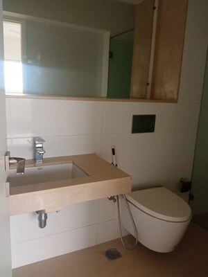 Bathroom in 2 BHK Apartment at Godrej The Trees, Vikhroli East – for Rent
