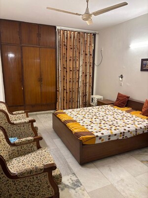 Bedroom in 2 BHK Builder Floor at East Of Kailash – for Rent