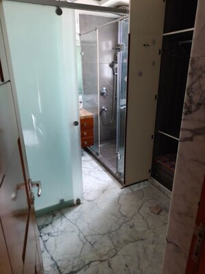 Bathroom in 2 BHK Builder Floor at East Of Kailash – for Rent