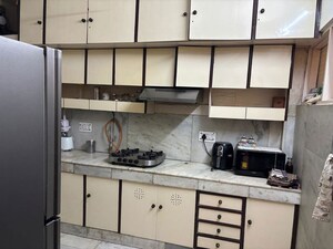 Kitchen in 2 BHK Builder Floor at East Of Kailash – for Rent