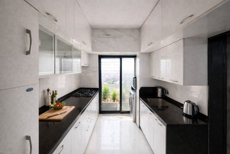 Kitchen, sunteck-city-avenue-2 2 Bedroom 800 Sq.Ft. Apartment In Goregaon West Mumbai 10465041