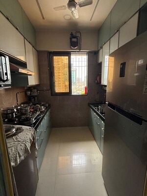 Kitchen in 2 BHK Apartment at Sunteck City Avenue 2, Goregaon West – for Rent