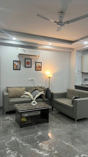 Living Room in 1 BHK Apartment at Saket – for Rent