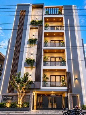 3 BHK Apartment – Exterior View View at Lakshmi Nivas Sri Nagar Colony, Sri Nagar Colony - for Sale