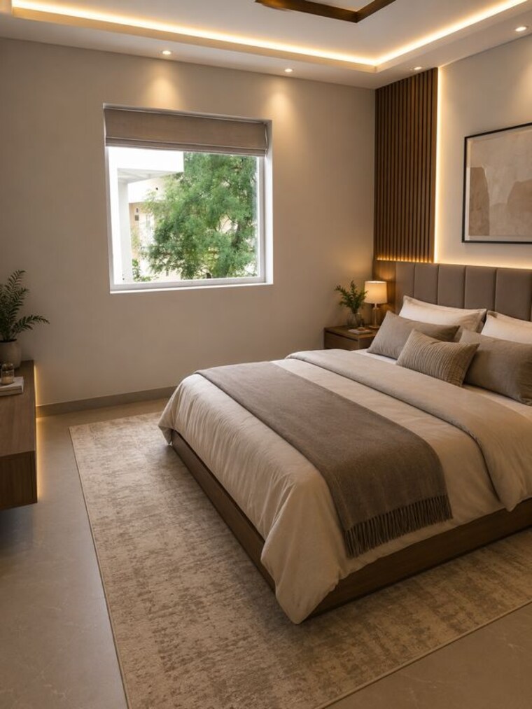 Bedroom, lakshmi-nivas-sri-nagar-colony 3 Bedroom 2250 Sq.Ft. Apartment In Sri Nagar Colony Hyderabad 10465066