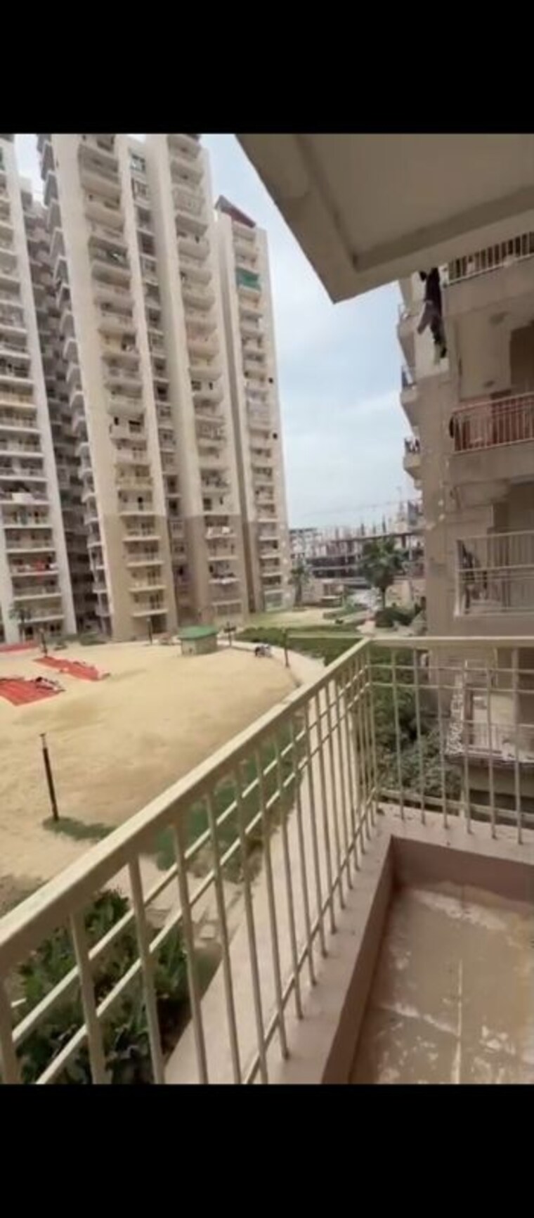 Balcony, ajnara-homes-phase-2 2 Bedroom 880 Sq.Ft. Apartment In Sector 16b Greater Noida Greater Noida 10465074