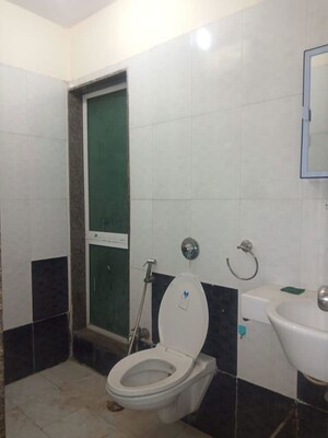 Bathroom in 3 BHK Apartment at Gundecha Altura, Kanjurmarg West – for Rent