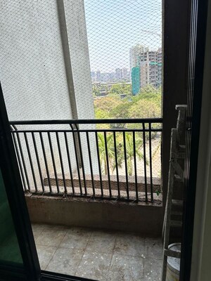 Balcony in 3 BHK Apartment at Mahindra Splendour, Bhandup West – for Rent