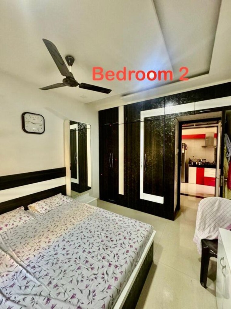 Bedroom, raunak-sai-dham-towers 2 Bedroom 1150 Sq.Ft. Apartment In Kandivali West Mumbai 10465188
