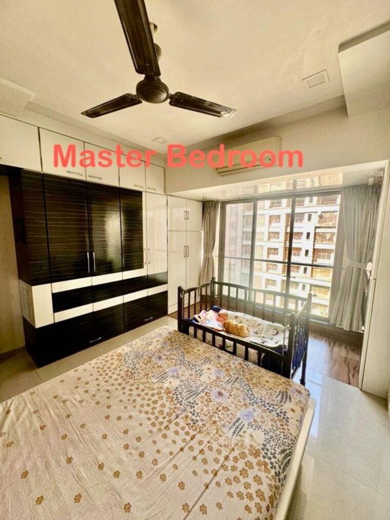 Master Bedroom, raunak-sai-dham-towers 2 Bedroom 1150 Sq.Ft. Apartment In Kandivali West Mumbai 10465188