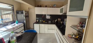 Kitchen in 3 BHK Apartment at Fortaleza CHSL, Kalyani Nagar – for Rent