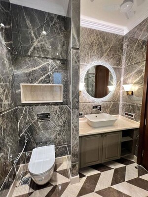 Bathroom in 3 BHK Builder Floor at Saket – for Sale