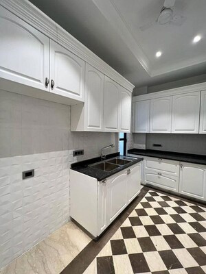 Kitchen in 3 BHK Builder Floor at Saket – for Sale