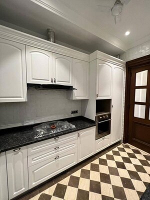 Kitchen in 3 BHK Builder Floor at Saket – for Sale