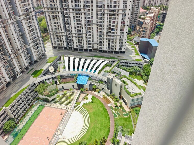 Balcony, godrej-emerald 3 Bedroom 1044 Sq.Ft. Apartment In Ghodbunder Road Thane 10465267