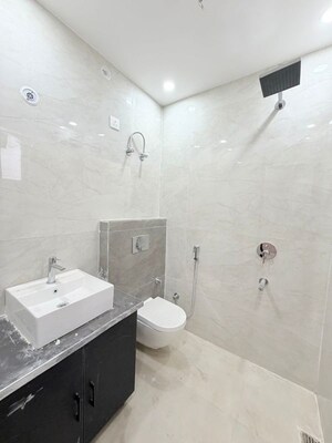 Bathroom in 3 BHK Builder Floor at Sainik Colony – for Sale