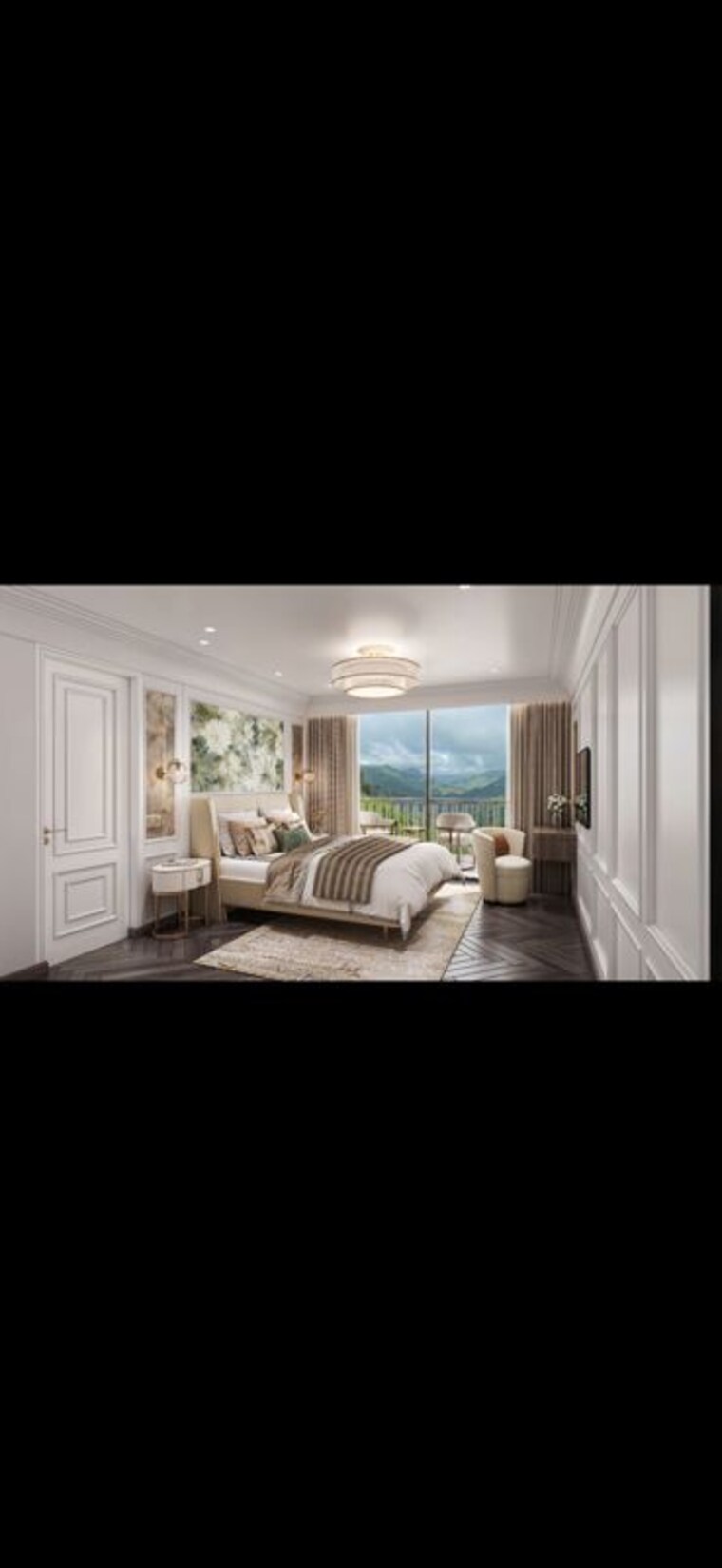Bedroom, bhimjyani-verraton 2 Bedroom 870 Sq.Ft. Apartment In Manpada Thane 10465279