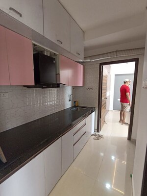 Kitchen in 1 BHK Apartment at Shree Vaishnavi Heights, Owale – for Rent
