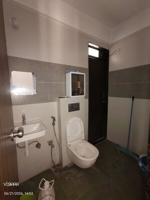 Bathroom in 2 BHK Apartment at JVM Tiara, Thane West – for Rent