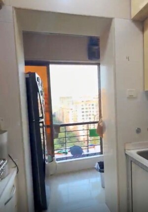 Kitchen in 2 BHK Apartment at Interface Building, Malad West – for Rent