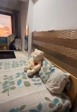 Bedroom in 2 BHK Apartment at K Raheja Interface Heights, Malad West – for Rent