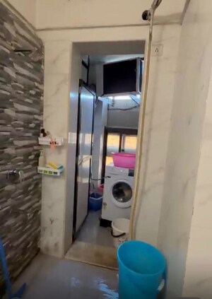 Bathroom in 2 BHK Apartment at K Raheja Interface Heights, Malad West – for Rent