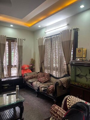 Living Room in 3 BHK Builder Floor at Kanaka Nagar – for Rent