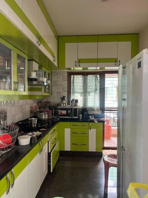 Kitchen in 3 BHK Builder Floor at Kanaka Nagar – for Rent