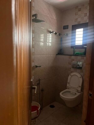 Bathroom in 3 BHK Builder Floor at Kanaka Nagar – for Rent