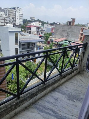 Balcony in 3 BHK Apartment at Aman Luxury Apartments, Sahastradhara Road – for Sale