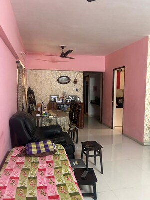 Living Room in 4 BHK Apartment at Hill View CHS Kharghar, Kharghar – for Sale