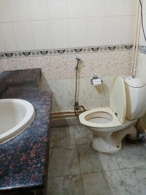 Bathroom in 2 BHK Builder Floor at Chittaranjan Park – for Rent