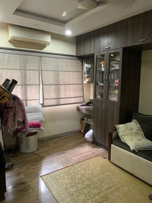 Living Room in 4 BHK Apartment at Nerul Sector 17 – for Rent