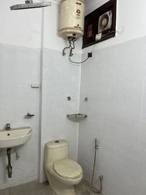 Bathroom in 3 BHK Builder Floor at Kailash Colony – for Rent